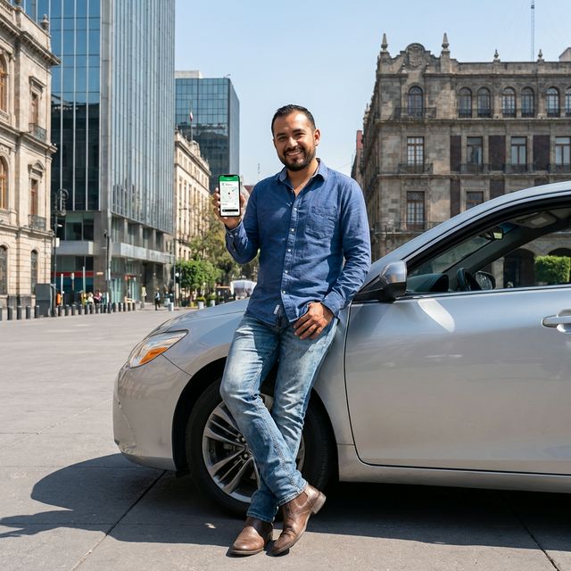 Conductor latino profesional independiente